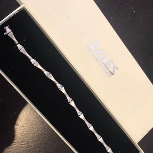 Zales silver bracelet